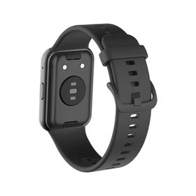 Forzacase Huawei Watch Fit 1 için FC149 Siyah Silikon Kordon