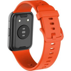 Forzacase Huawei Watch Fit 1 için FC149 Turuncu Silikon Kordon
