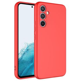 Forzacase Samsung Galaxy A14 Liquid Serisi İçi Kadife Lansman Silikon Pembe Cep Telefonu Kılıfı