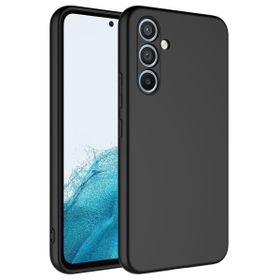 Forzacase Samsung Galaxy A54 Liquid Serisi İçi Kadife Lansman Silikon Kırmızı Cep Telefonu Kılıfı