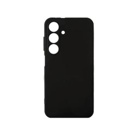 Forzacase Samsung Galaxy S24 Maxim Serisi Mat Silikon Siyah Cep Telefonu Kılıfı