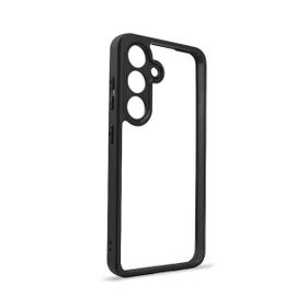 Forzacase Samsung Galaxy S24 Plus Roller Serisi Darbeye Dayanıklı Yarı Esnek Plastik Tpu Siyah Cep Telefonu Kılıfı
