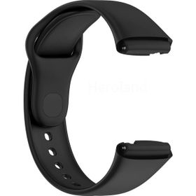 Forzacase Xiaomi Redmi Watch 3 Active FC171 Siyah Silikon Kordon