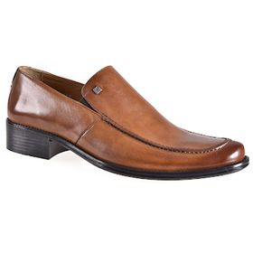 Fosco 2481327-5M Taba Hakiki Deri Erkek Ayakkabı