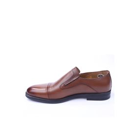 Fosco 2516 Taba Hakiki Deri Erkek Klasik Ayakkabı