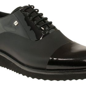 Fosco 6590 Bağlı Klasik Siyah Erkek Ayakkabı