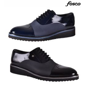 Fosco 6590 Bağlı Klasik Siyah Erkek Ayakkabı