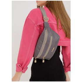 Fossil 05FS23Y449 34x17x11 Gri Kadın Bel Çantası