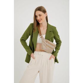 Fossil 05FS23Y449 34x17x11 Haki Kadın Bel Çantası