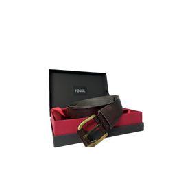 Fossil 120 Kahverengi Hakiki Tosado Deri Spor 4 cm Erkek Kemer