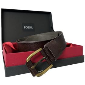 Fossil 120 Kahverengi Hakiki Tosado Deri Spor 4 cm Erkek Kemer
