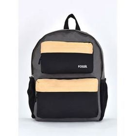 Fossil 9503 Gri Çok Gözlü Günlük Seyahat Unisex Sırt Okul Çantası