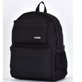Fossil 9503 Siyah Unisex Çok Gözlü Günlük Seyahat Okul Sırt Çantası