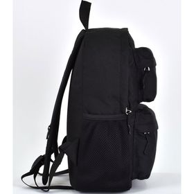 Fossil 9503 Siyah Unisex Çok Gözlü Günlük Seyahat Okul Sırt Çantası