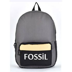 Fossil 9504 Gri Çok Gözlü Günlük Seyahat Unisex Sırt Okul Çantası