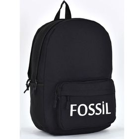 Fossil 9504 Siyah Unisex Çok Gözlü Günlük Seyahat Okul Sırt Çantası