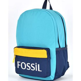 Fossil 9504 Turkuaz Unisex Çok Gözlü Günlük Seyahat Okul Sırt Çantası