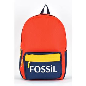 Fossil 9504 Turuncu Unisex Çok Gözlü Günlük Seyahat Okul Sırt Çantası