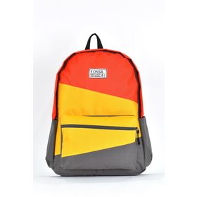 Fossil 9507 Turuncu Unisex Çok Gözlü Günlük Seyahat Okul Sırt Çantası