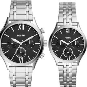 Fossil FBQ2469SET Kadın Kol Saati ve Erkek Kol Saati