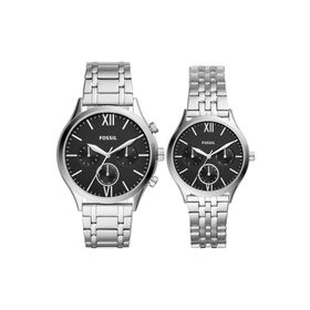 Fossil FBQ2469SET Kadın Kol Saati ve Erkek Kol Saati