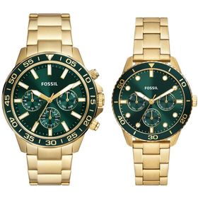 Fossil FBQ2754SET Erkek Kol Saati ve Kadın Kol Saati