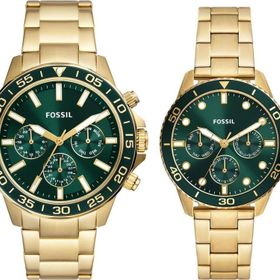 Fossil FBQ2754SET Erkek Kol Saati ve Kadın Kol Saati