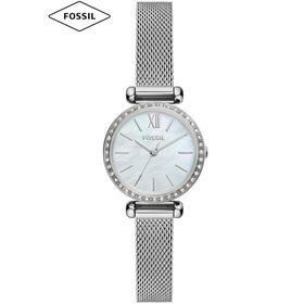 Fossil FBQ3896 Hasır Kordon Taslı Kadın Kol Saati