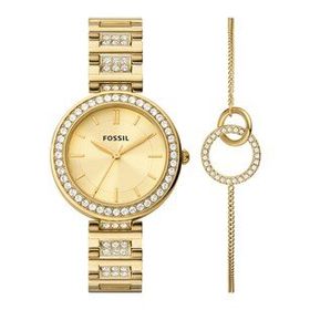 Fossil FBQ3903SET Kadın Kol Saati ve Bileklik Seti