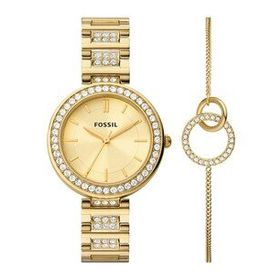 Fossil FBQ3903SET Kadın Kol Saati ve Bileklik Seti