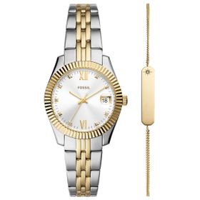 Fossil FES5313SET Kadın Kol Saati ve Bileklik Seti