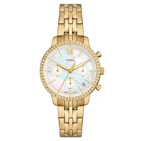 Fossil FES5358 Altın Beyaz Kadın Kol Saati
