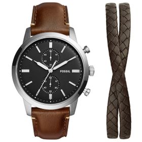 Fossil FFS5967SET Erkek Kol Saati ve Bileklik Seti