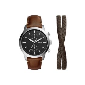 Fossil FFS5967SET Erkek Kol Saati ve Bileklik Seti
