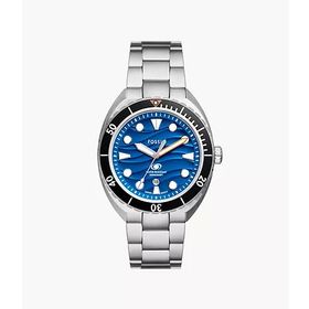 Fossil FFS6064 Metalik Gri Erkek Kol Saati