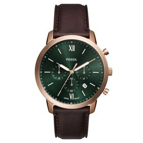 Fossil FFS6073 Kahverengi Rose Gold Erkek Kol Saati