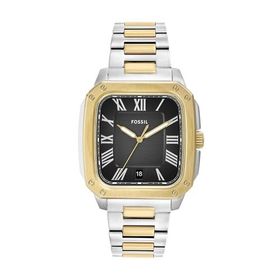 Fossil FFS6123 Altın Metalik Gri Erkek Kol Saati