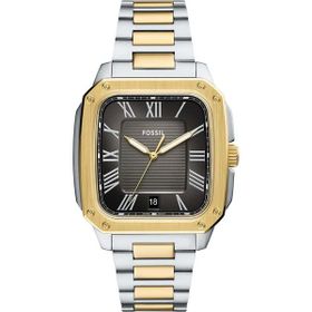Fossil FFS6123 Altın Metalik Gri Erkek Kol Saati