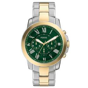 Fossil FFS6131 Altın Metalik Gri Erkek Kol Saati