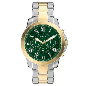 Fossil FFS6131 Altın Metalik Gri Erkek Kol Saati