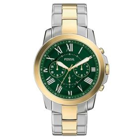 Fossil FFS6131 Altın Metalik Gri Erkek Kol Saati