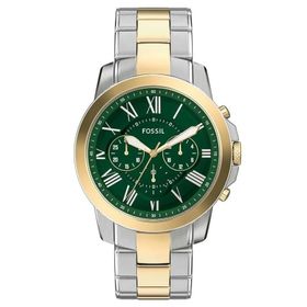 Fossil FFS6131 Altın Metalik Gri Erkek Kol Saati