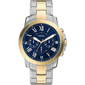 Fossil FFS6132 Altın Metalik Gri Erkek Kol Saati