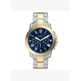 Fossil FFS6132 Altın Metalik Gri Erkek Kol Saati