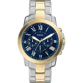 Fossil FFS6132 Altın Metalik Gri Erkek Kol Saati