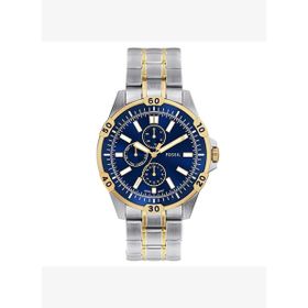 Fossil FFS6146 Altın Metalik Gri Erkek Kol Saati