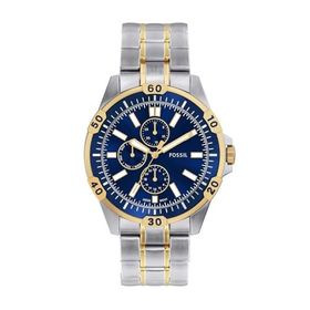 Fossil FFS6146 Altın Metalik Gri Erkek Kol Saati