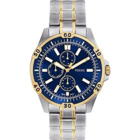 Fossil FFS6146 Altın Metalik Gri Erkek Kol Saati