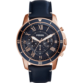 Fossil FS5237 Analog Deri Kordon Klasik Erkek Kol Saati