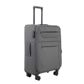 Fossil FSL012 Ultra Light Gri Büyük Kumaş Valiz